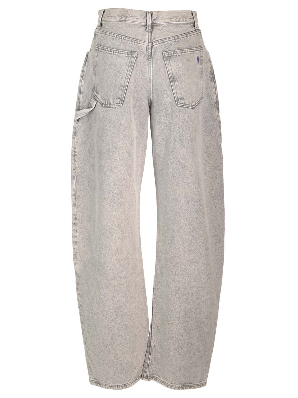 Shop Attico Effie Trousers In Grey