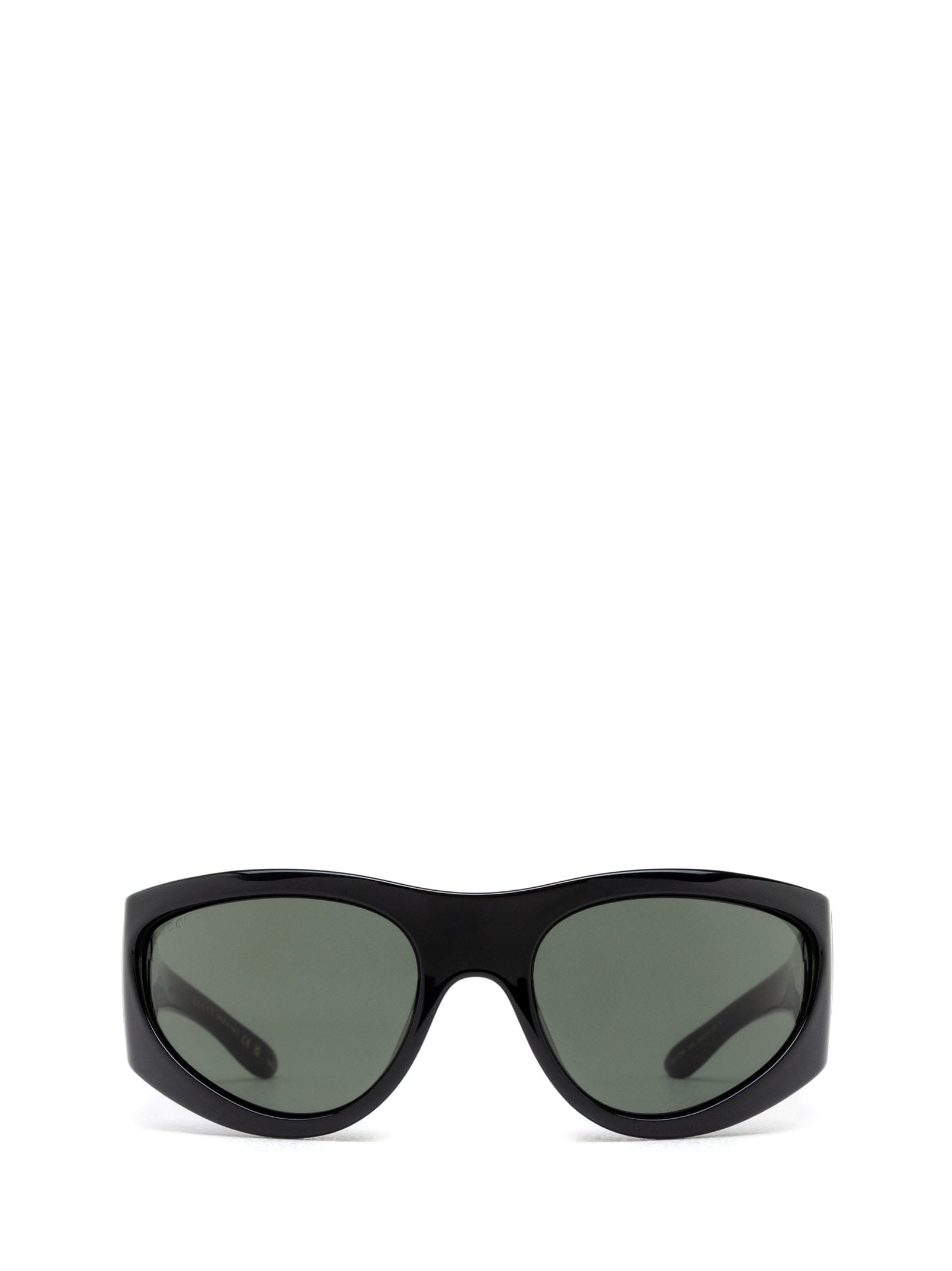 Shop Gucci Gg1575s Black Sunglasses