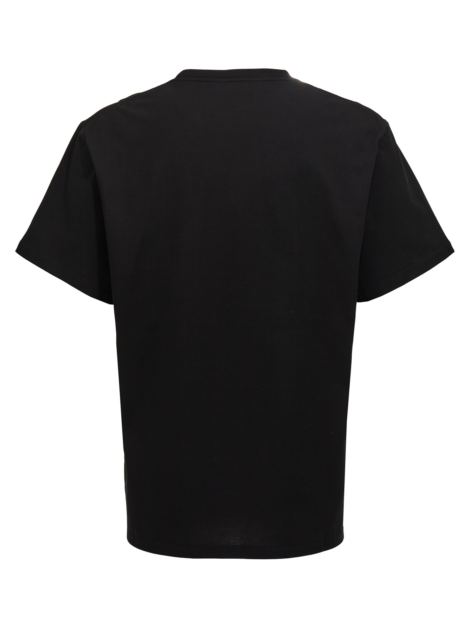 Shop Alexander Mcqueen Logo Print T-shirt In Black