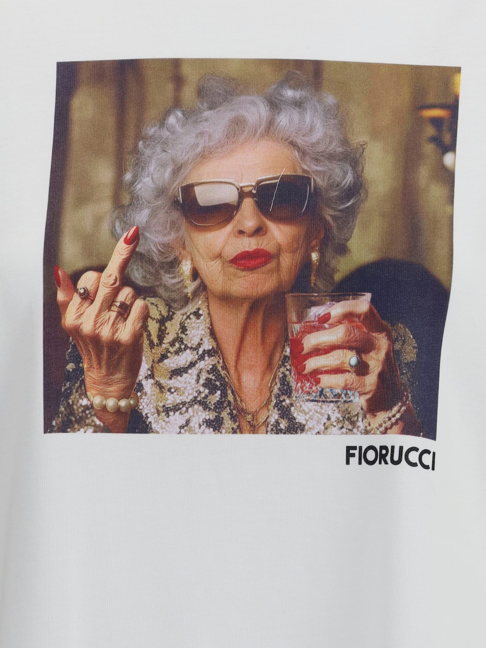Fiorucci Oldies But Goldies T-shirt In White