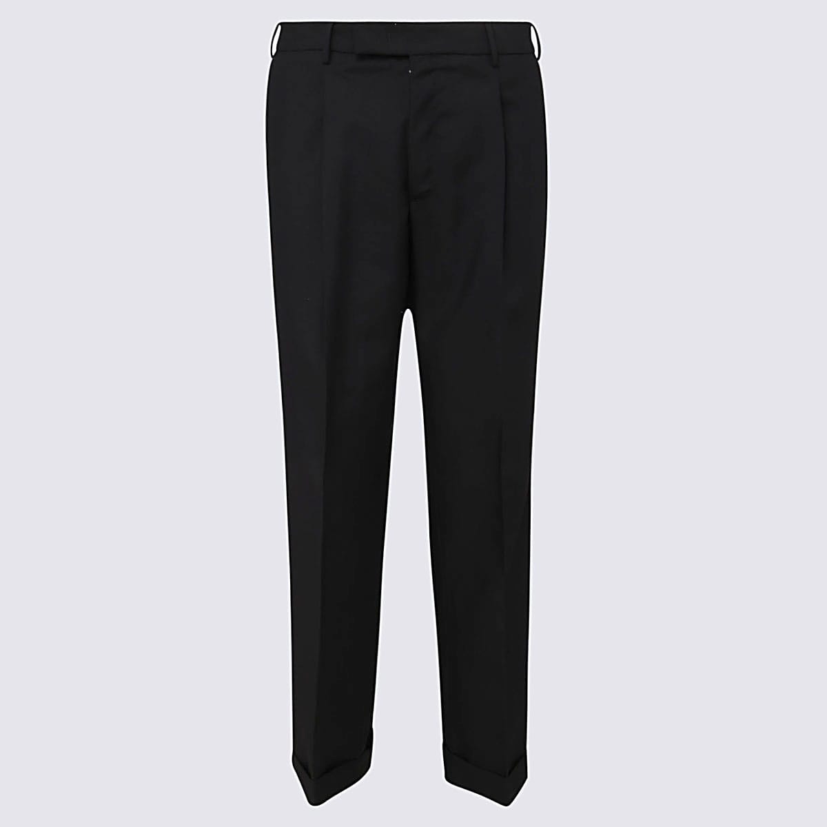 Shop Pt01 Black Cotton Pants