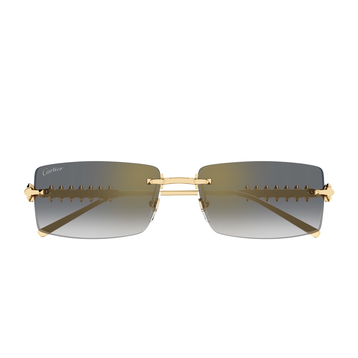 Cartier Ct0604s Clash De Sunglasses In Gold