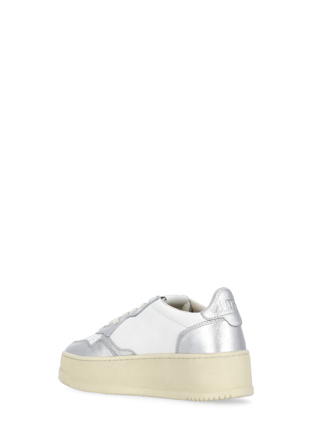 Autry Platform Low Sneakers In White