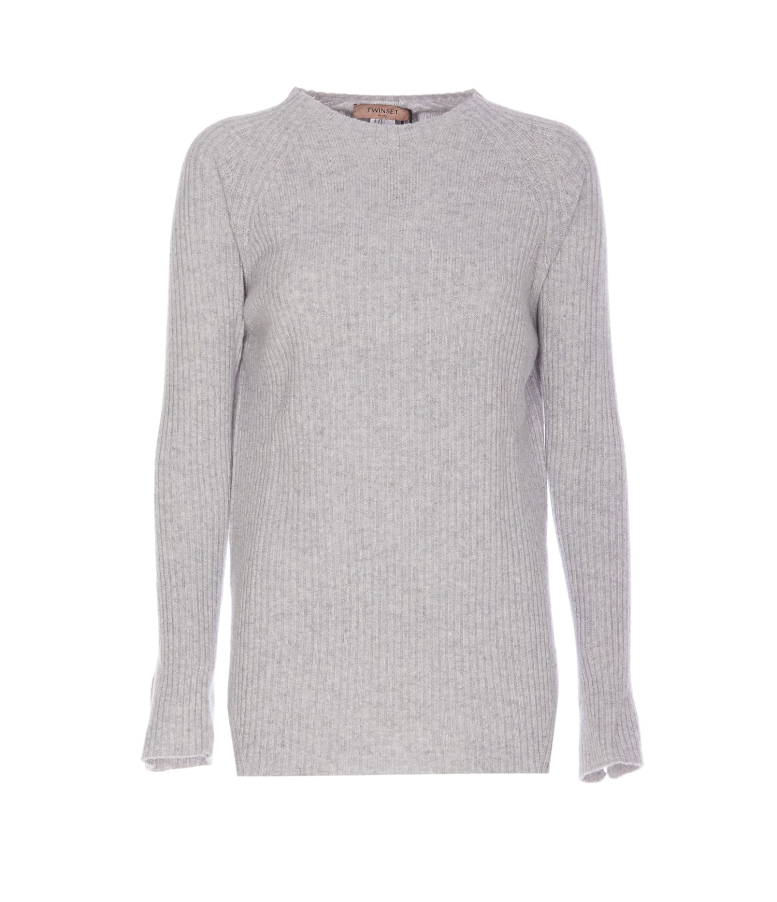 Shop Twinset Sweater In Grey