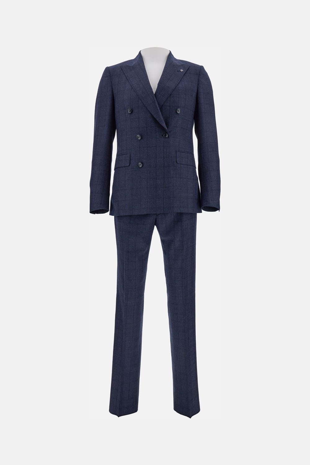 Tagliatore Virgin Wool Bruce Suit In Black