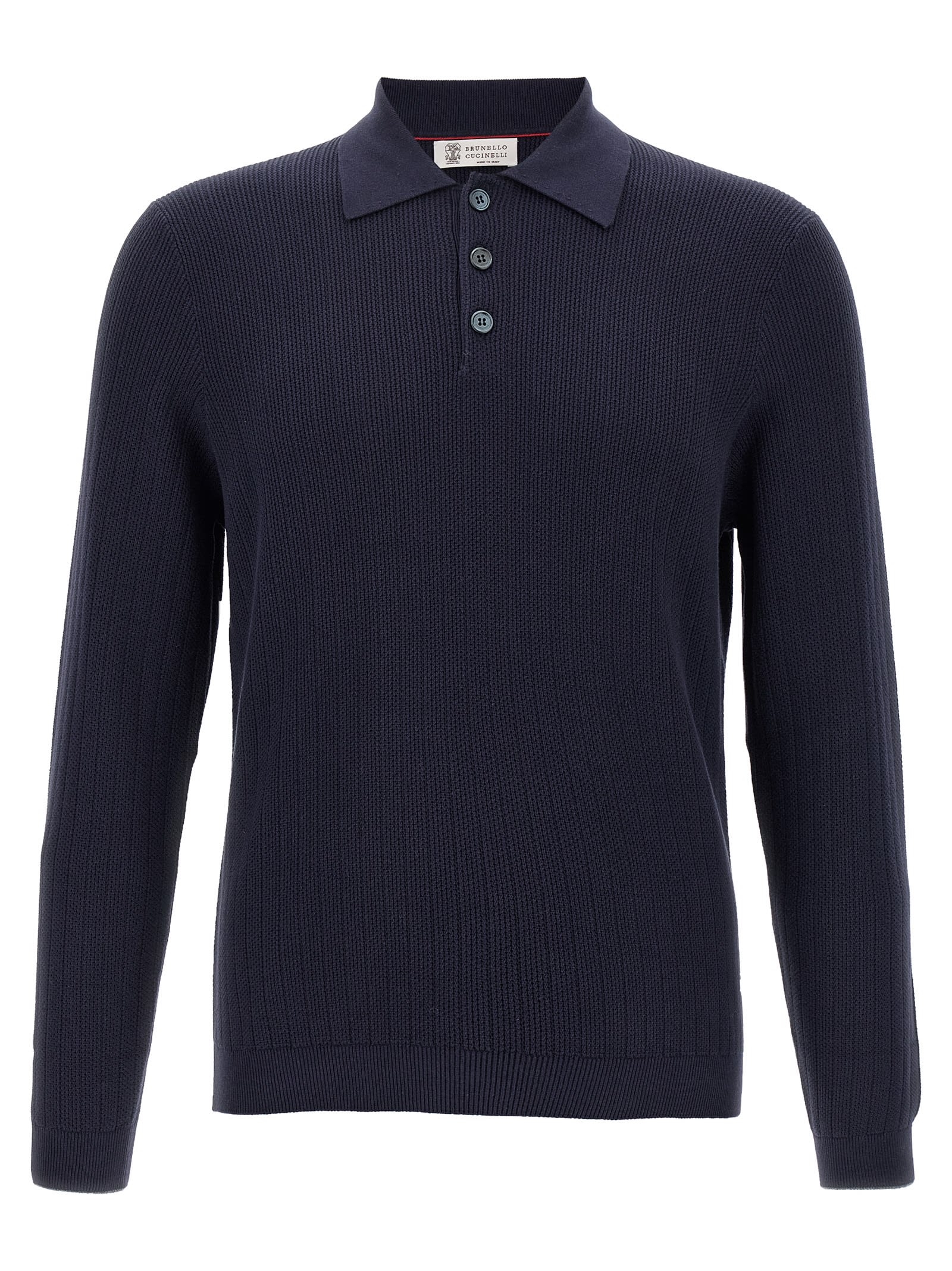 Crochet Polo Shirt