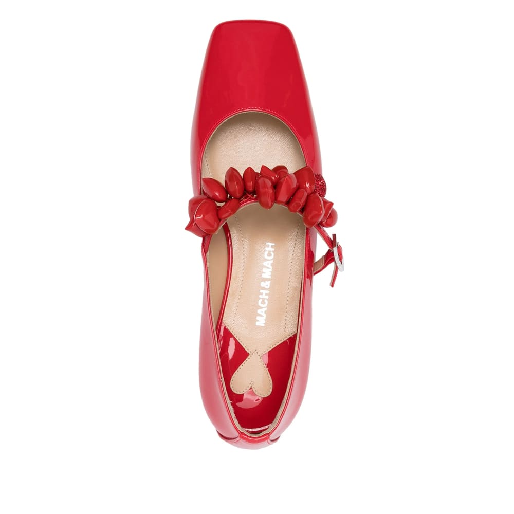 Mach &amp; Mach Shoes In Red