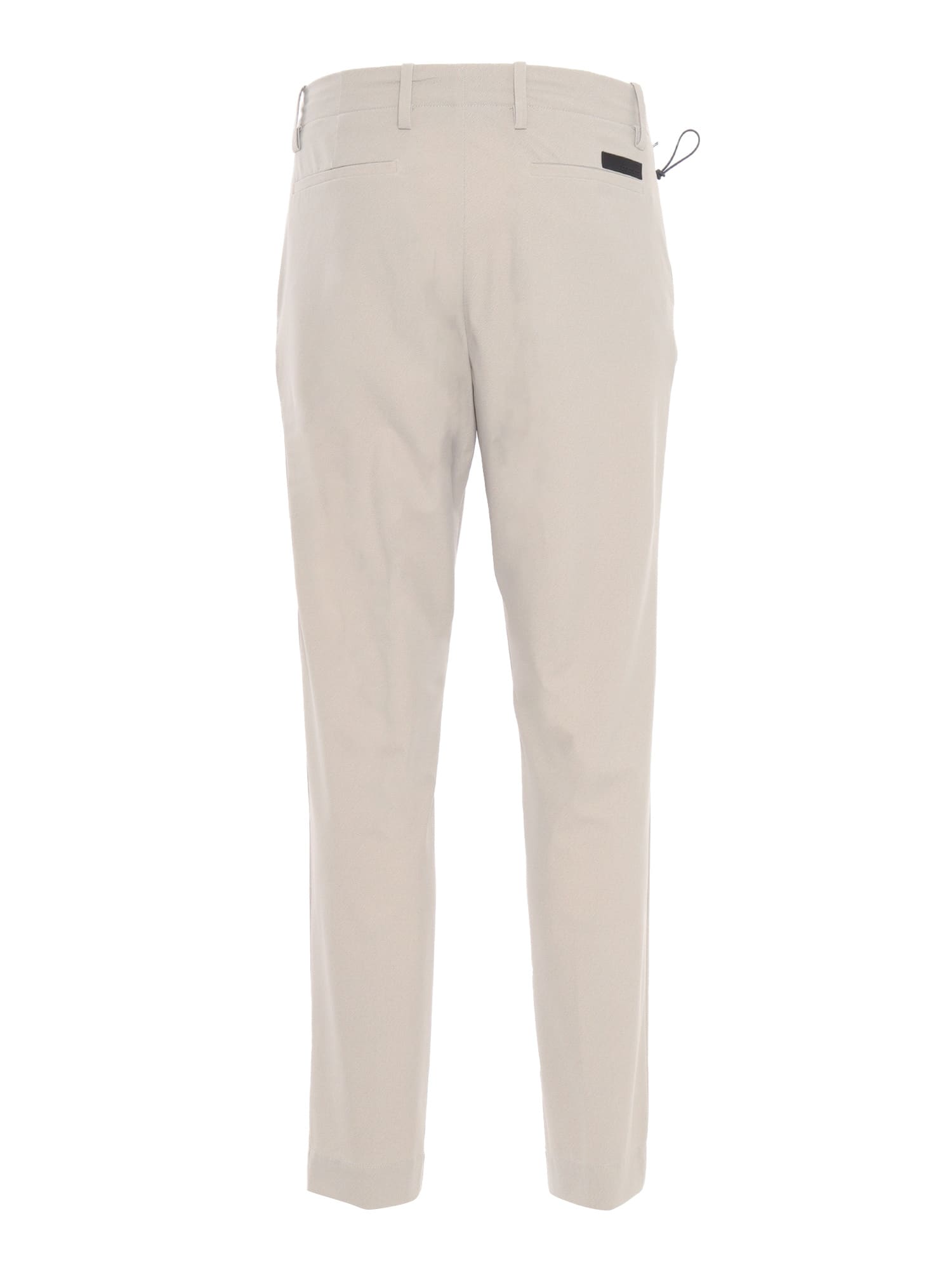 Shop Rrd - Roberto Ricci Design Beige Trousers In White