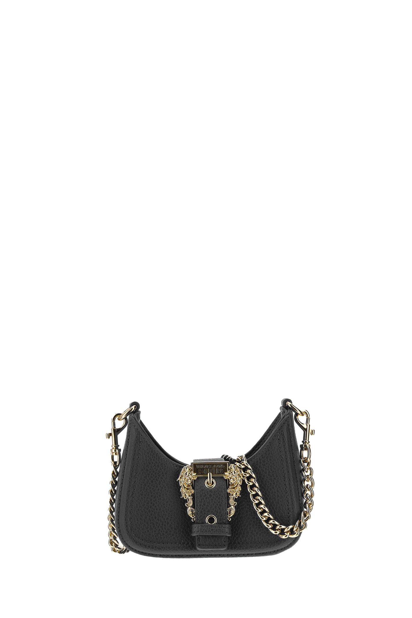 Shop Versace Jeans Couture Mini Bag In Black