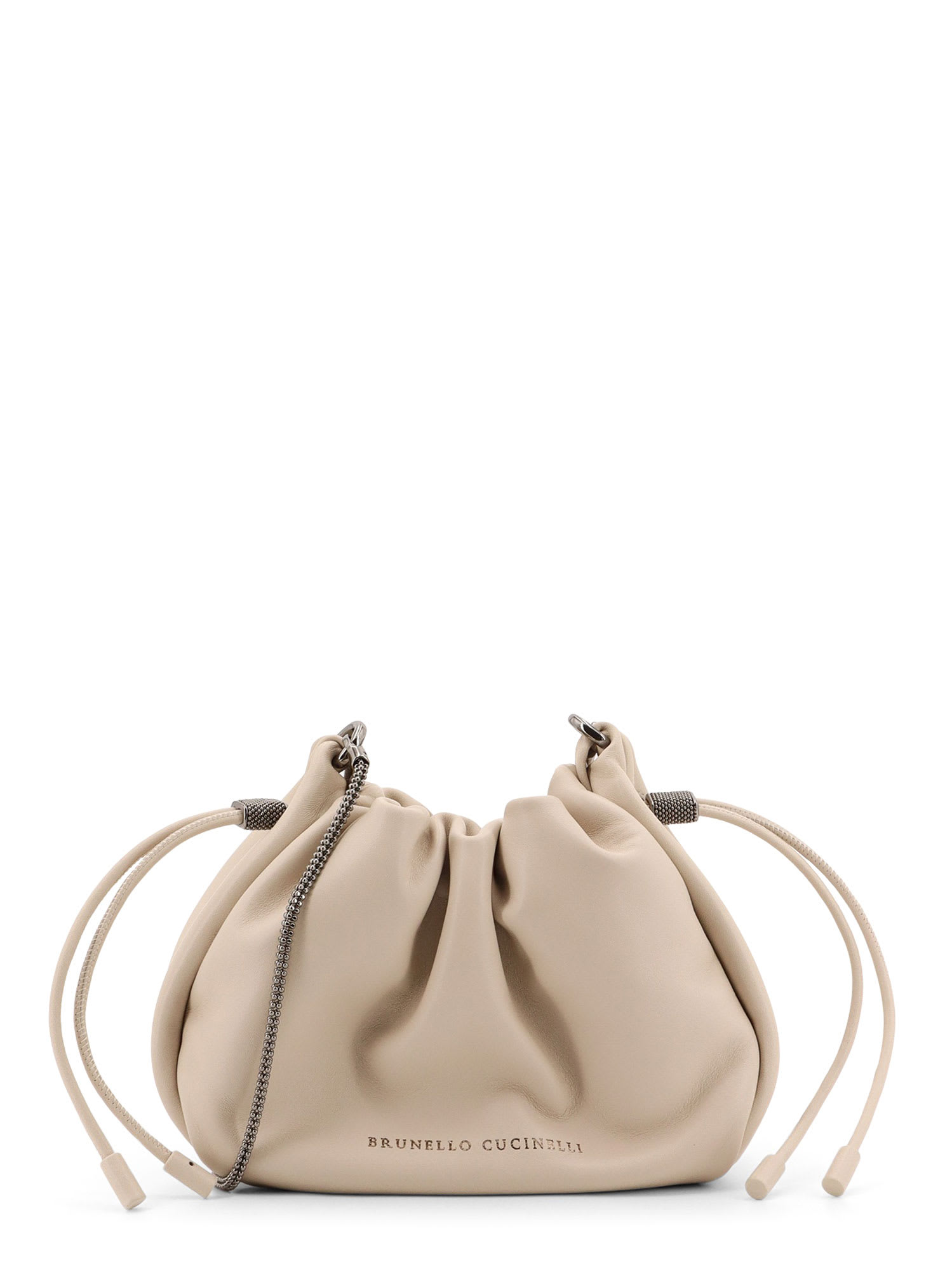 BRUNELLO CUCINELLI BUCKET MELLOW SHOULDER BAG