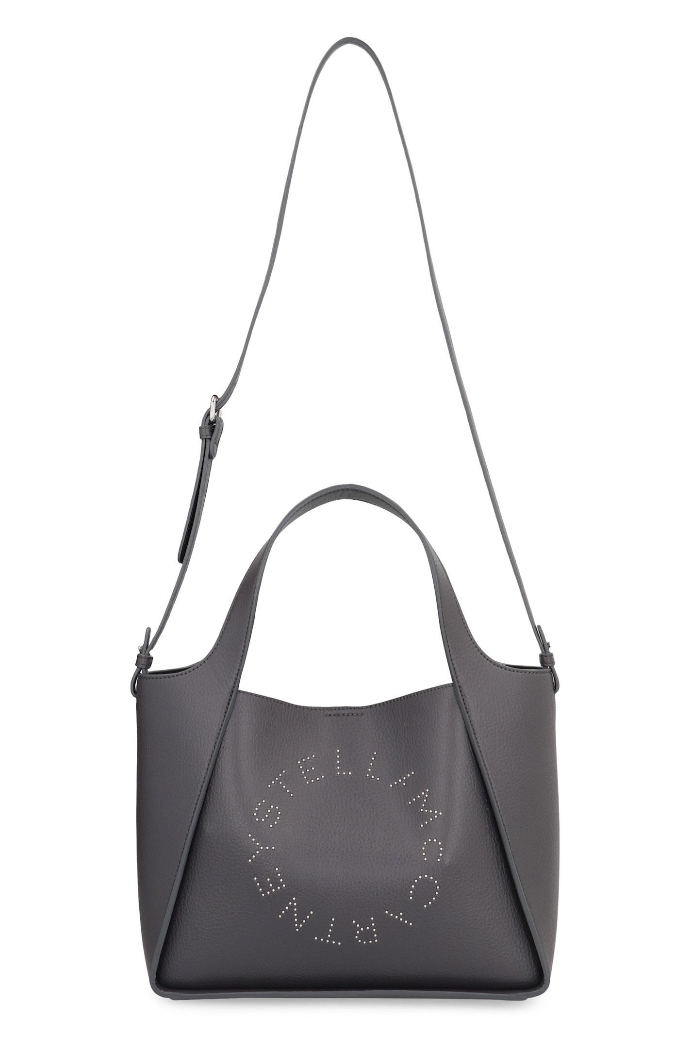 Stella Mccartney Stella Logo Tote Bag In Gray