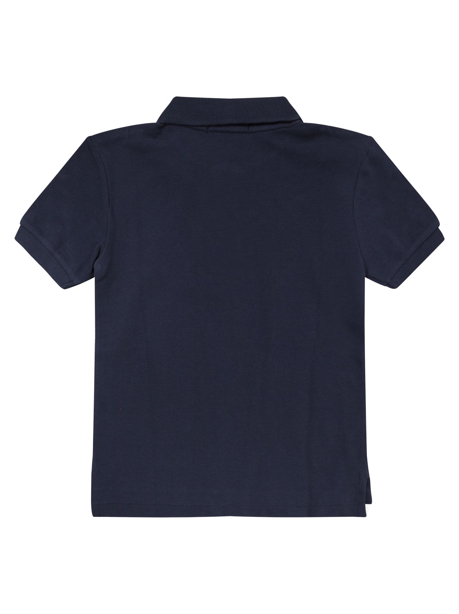 Polo Ralph Lauren Boy's Short-sleeve Logo Embroidery Polo Shirt In Blue