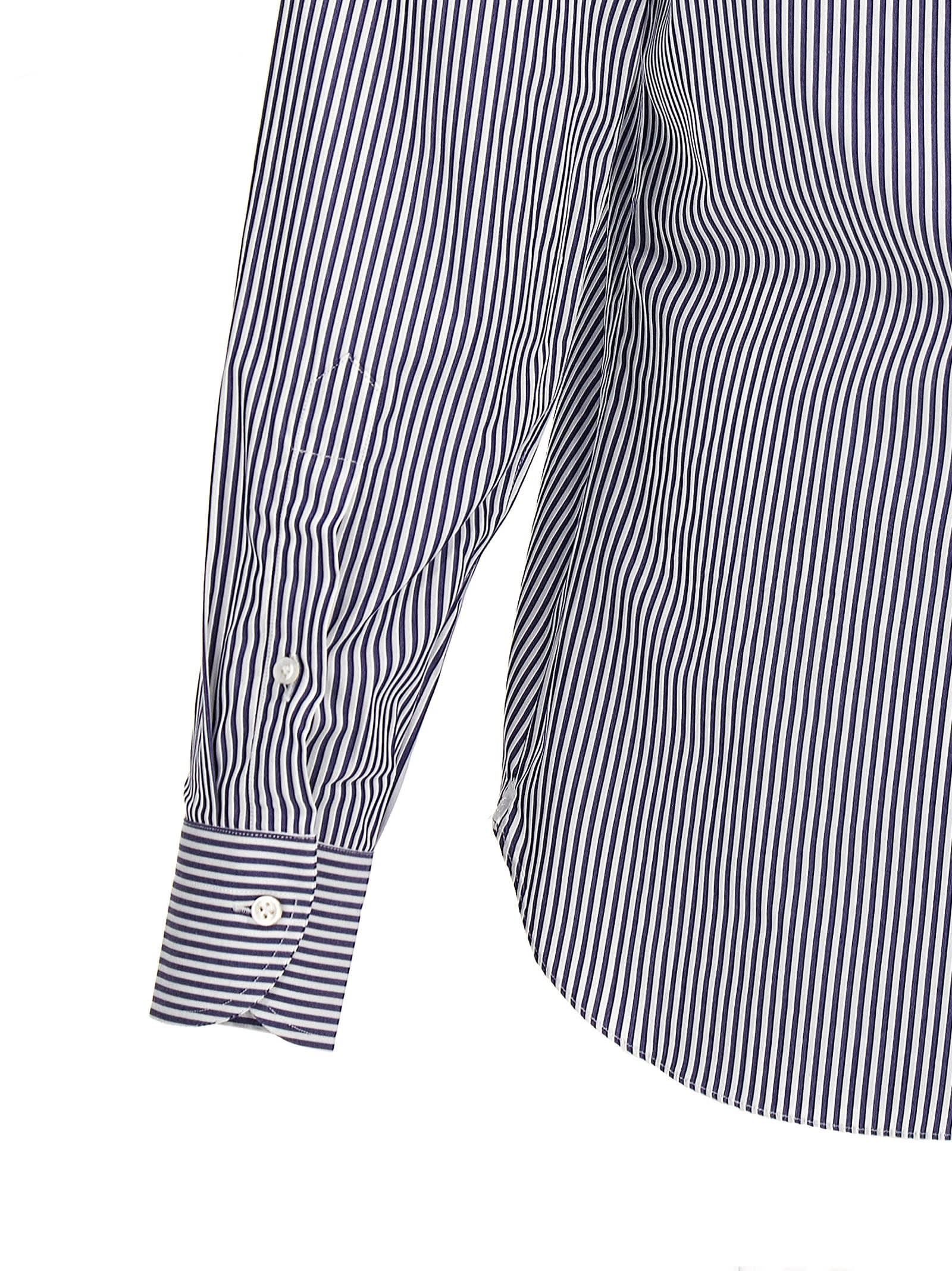 Borriello Napoli Marechiaro Shirt In Blue