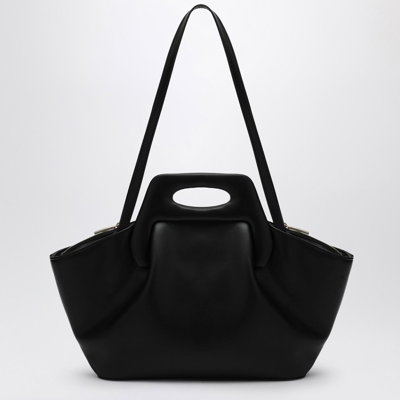 THEMOIRè Black Dhea Medium Shoulder Bag