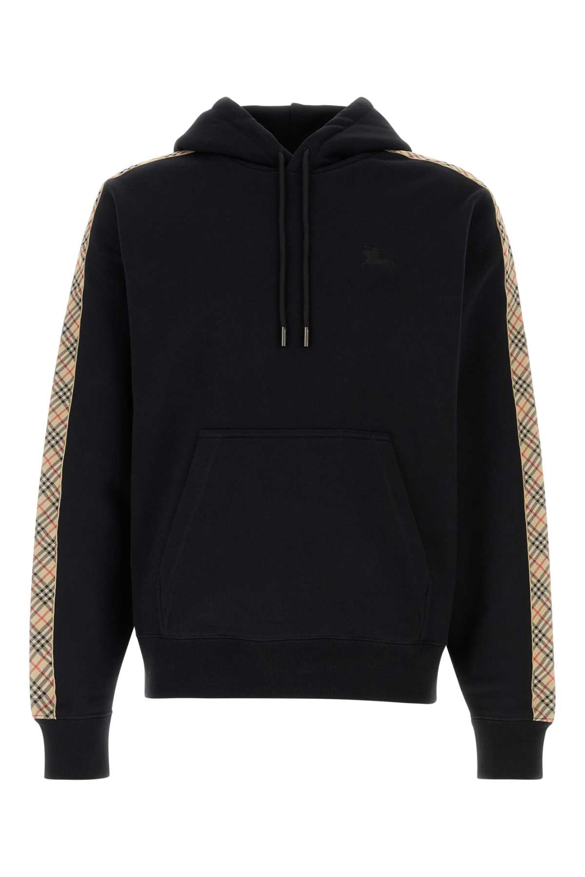 Black Cotton Sweatshirt