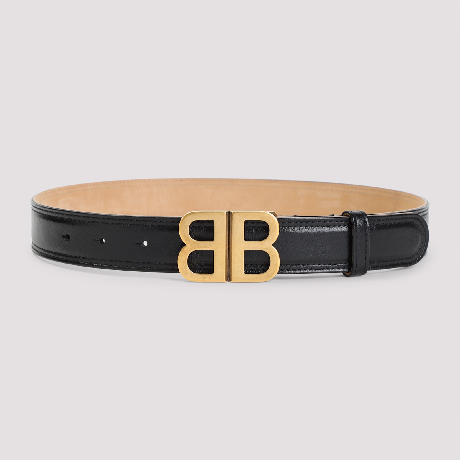 Balenciaga Bb Soft 30 Belt Women In Black