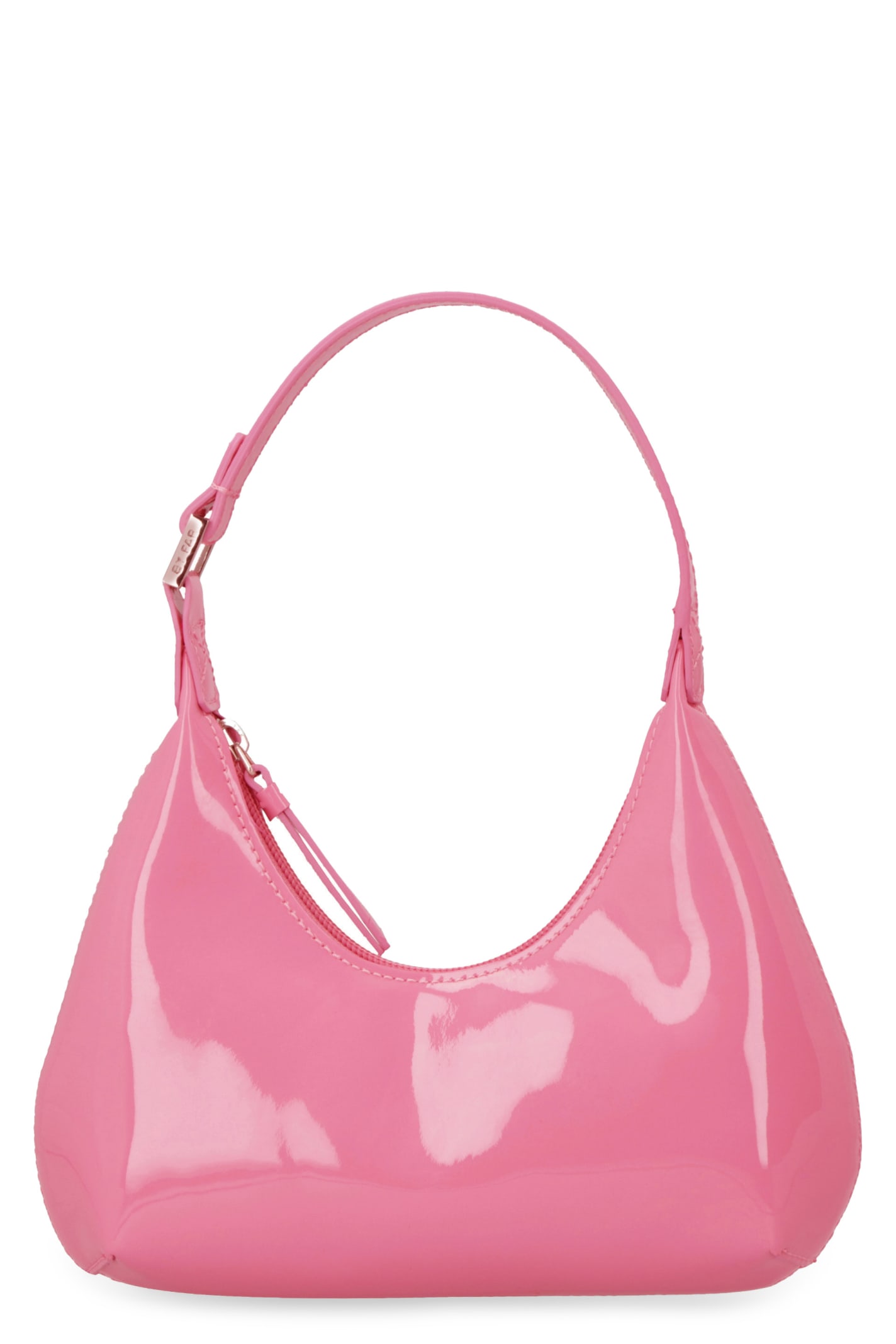 BY FAR Baby Amber Patent Leather Handbag