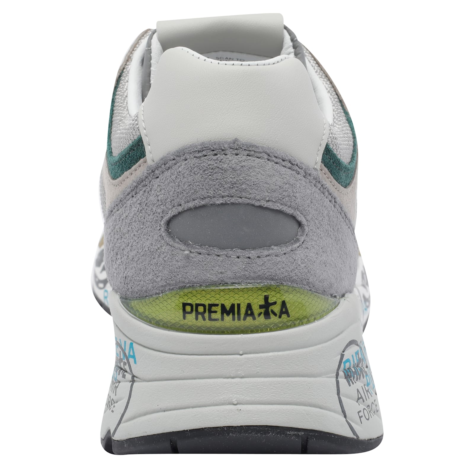 Premiata Sneakers Grey In Gray