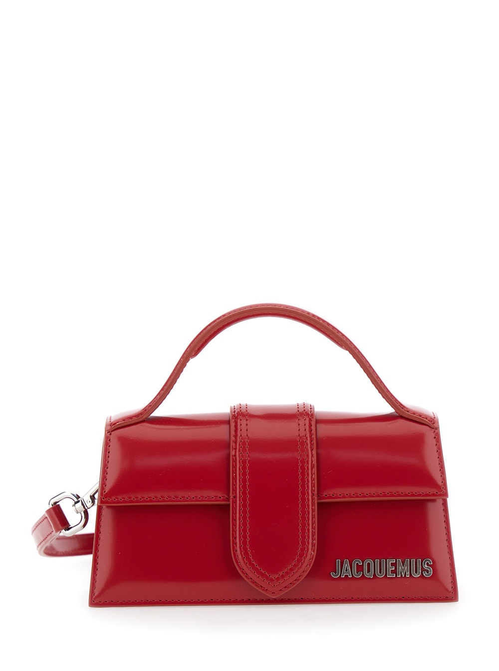 Jacquemus Mini Handbag With Single Top Handle In Red