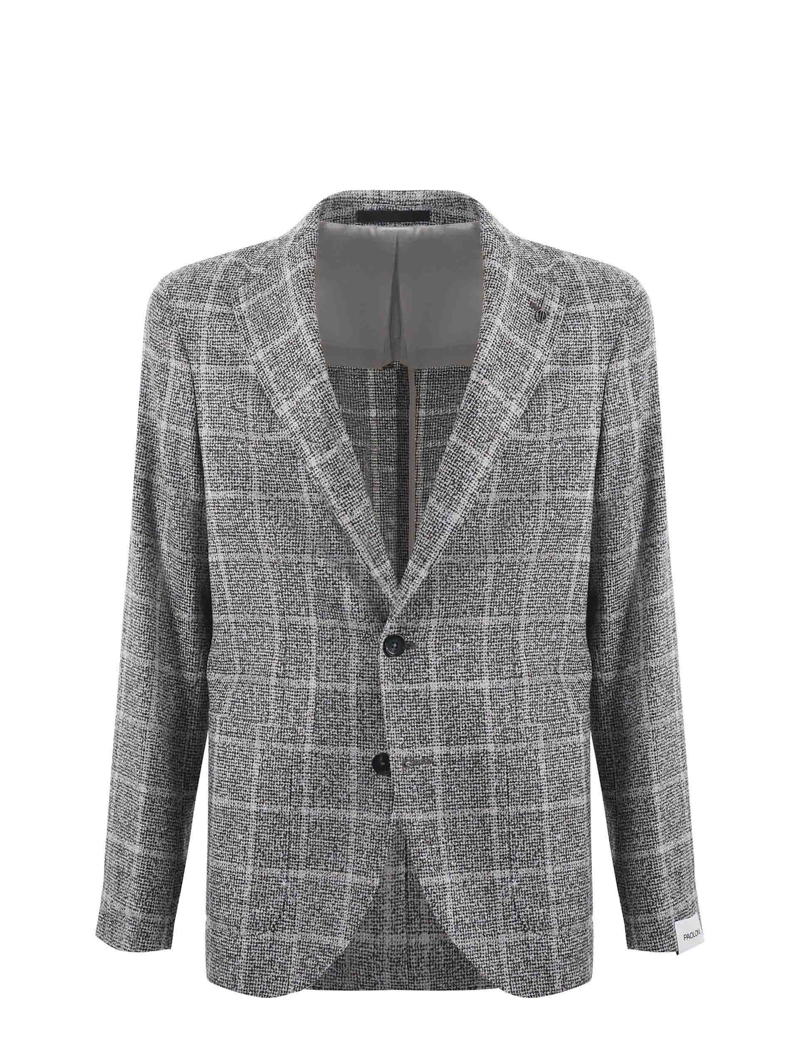 Jacket In Wool Blend