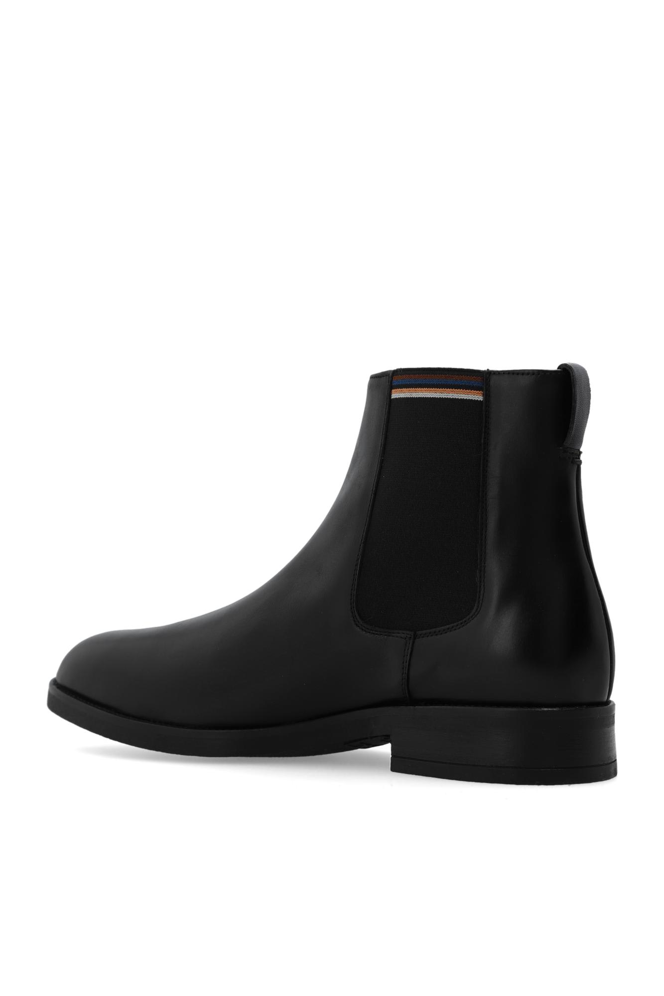 Shop Paul Smith Lansing Chelsea Boots In Black