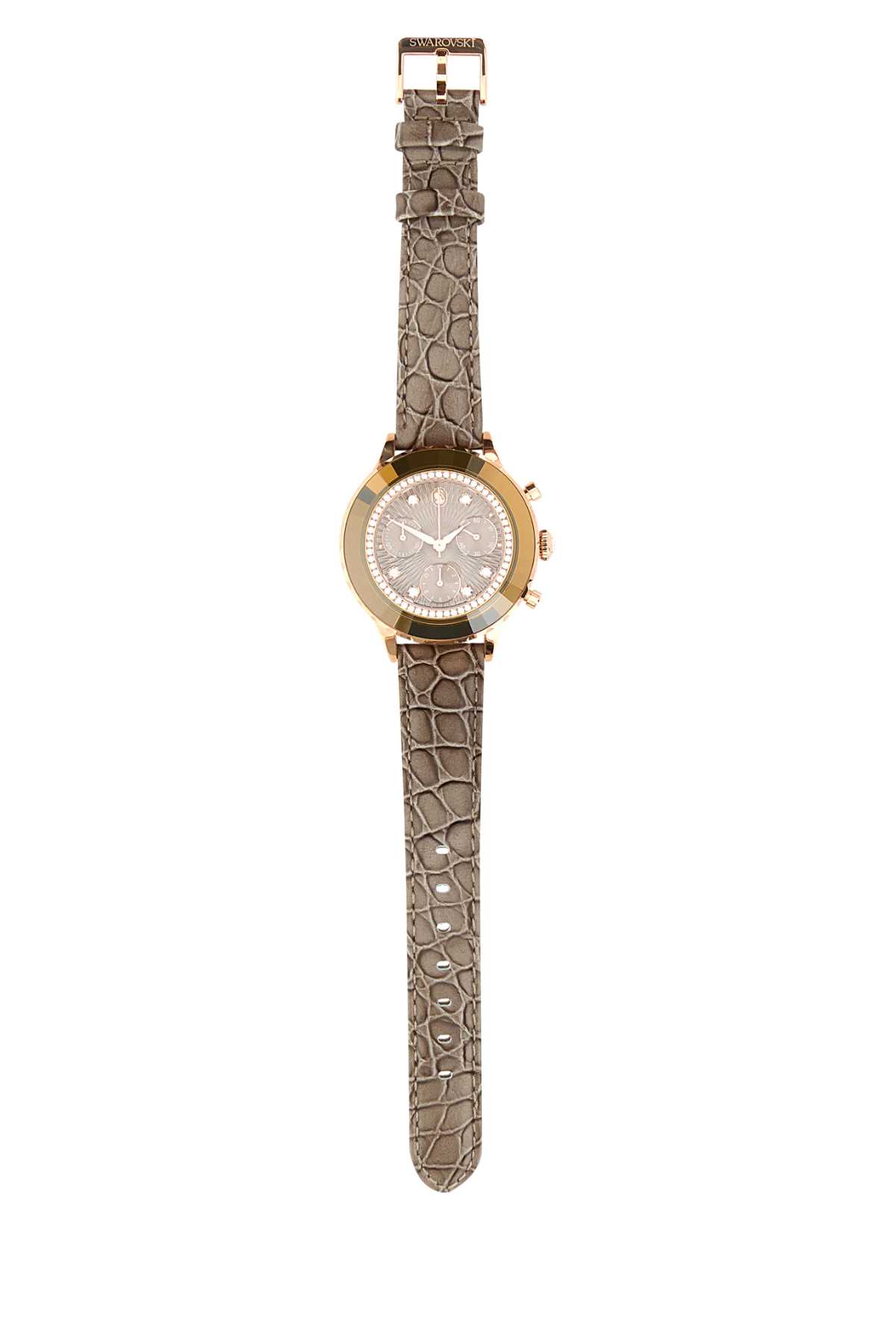 Dove Grey Leather Octea Chrono Watch