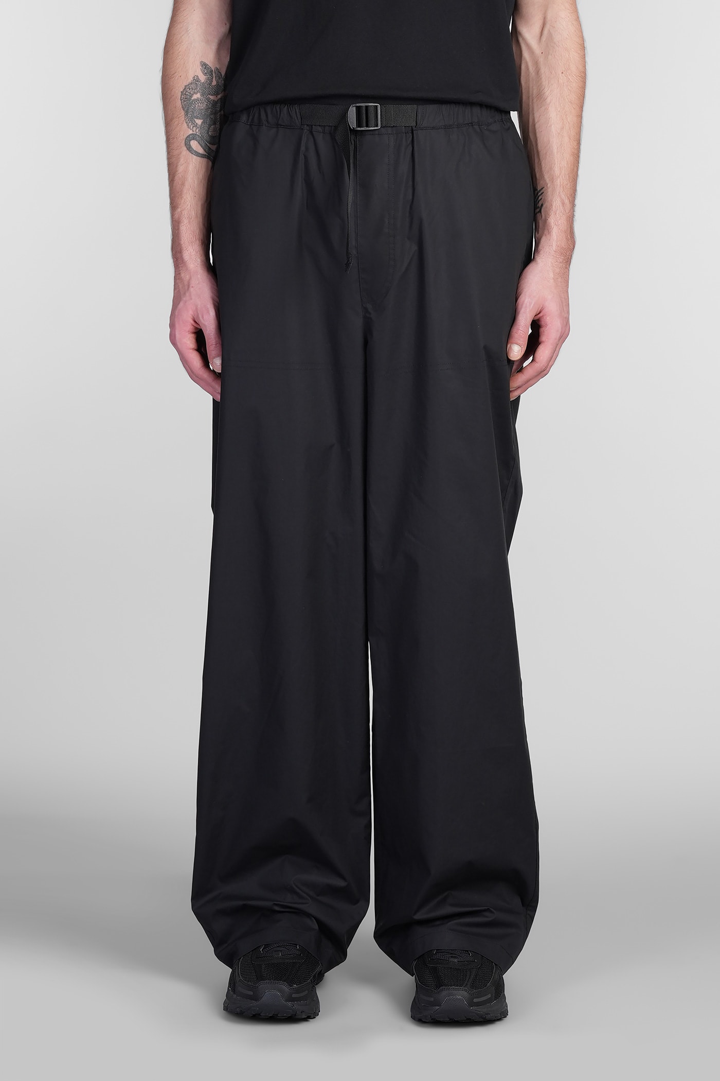 Pants In Black Cotton