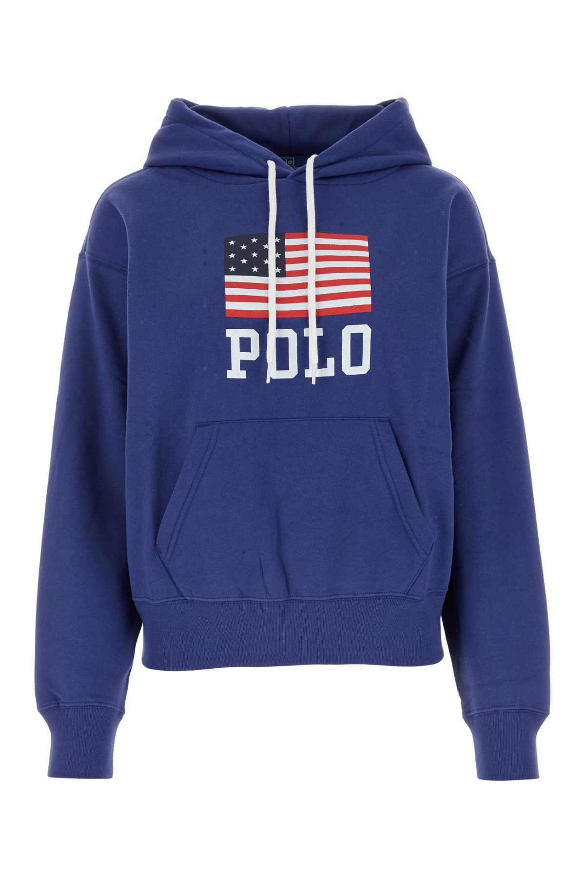 Shop Polo Ralph Lauren Blue Cotton Blend Sweatshirt In Charterblue