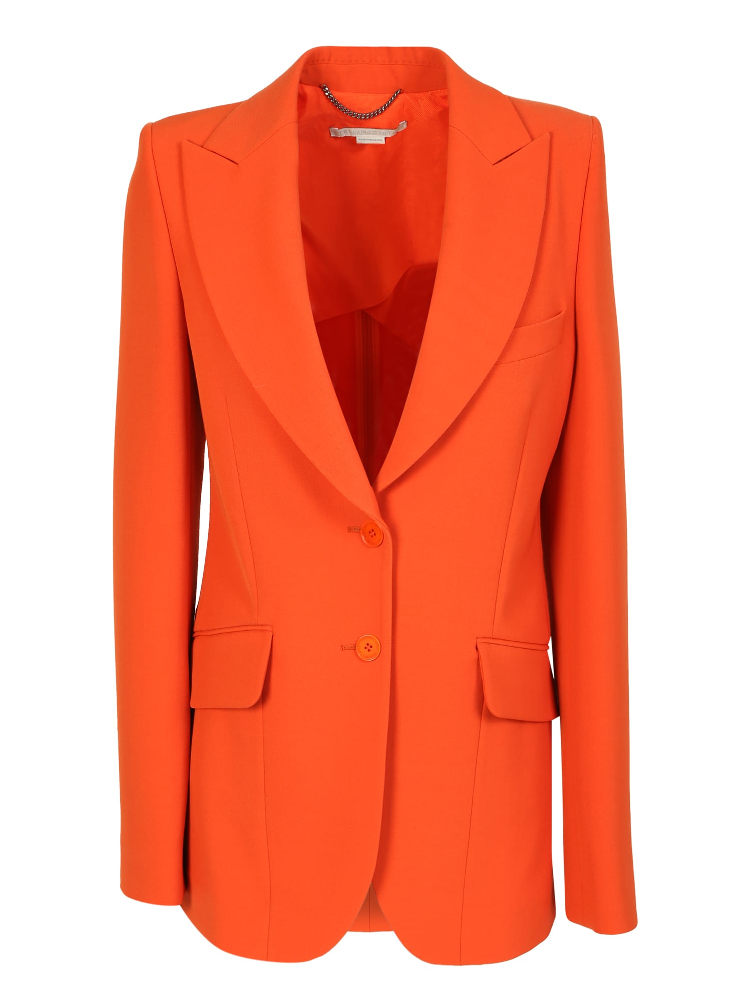 The Jacket Is One Of Those Items That Cannot Be Missing In The Wardrobe; This Stella Mccartney Blazer Fully Embodies Elegance And Practicality