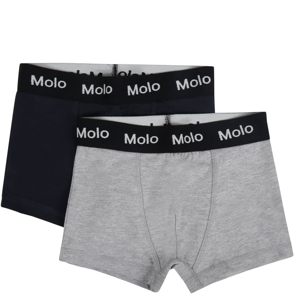 Molo Multicolor justin Set For Boy With Logo