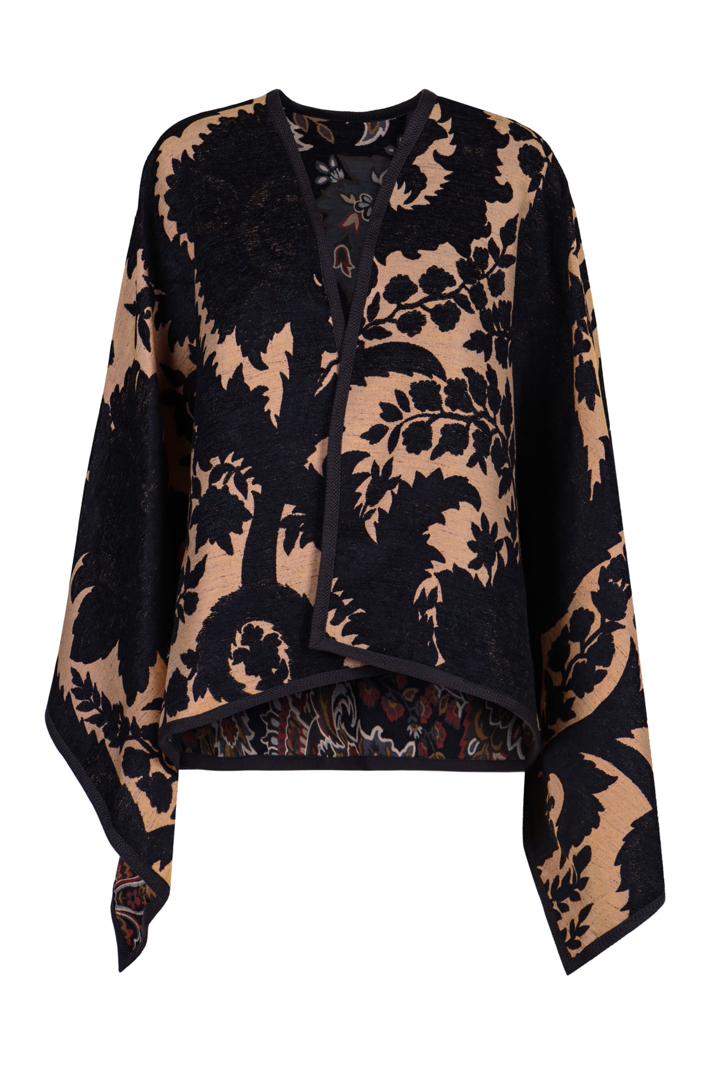 ETRO JACQUARD CAPE 