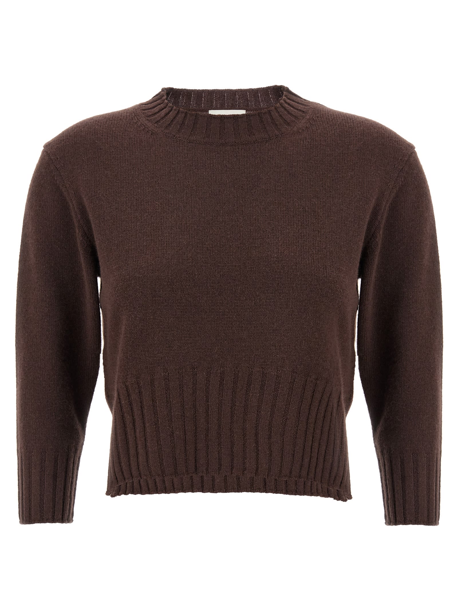 Loulou Studio Mora Sweater In Brown