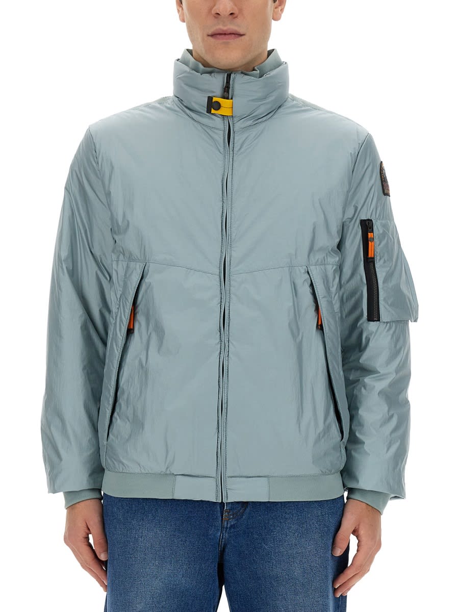 Shop Parajumpers Laid Jacket In Azure