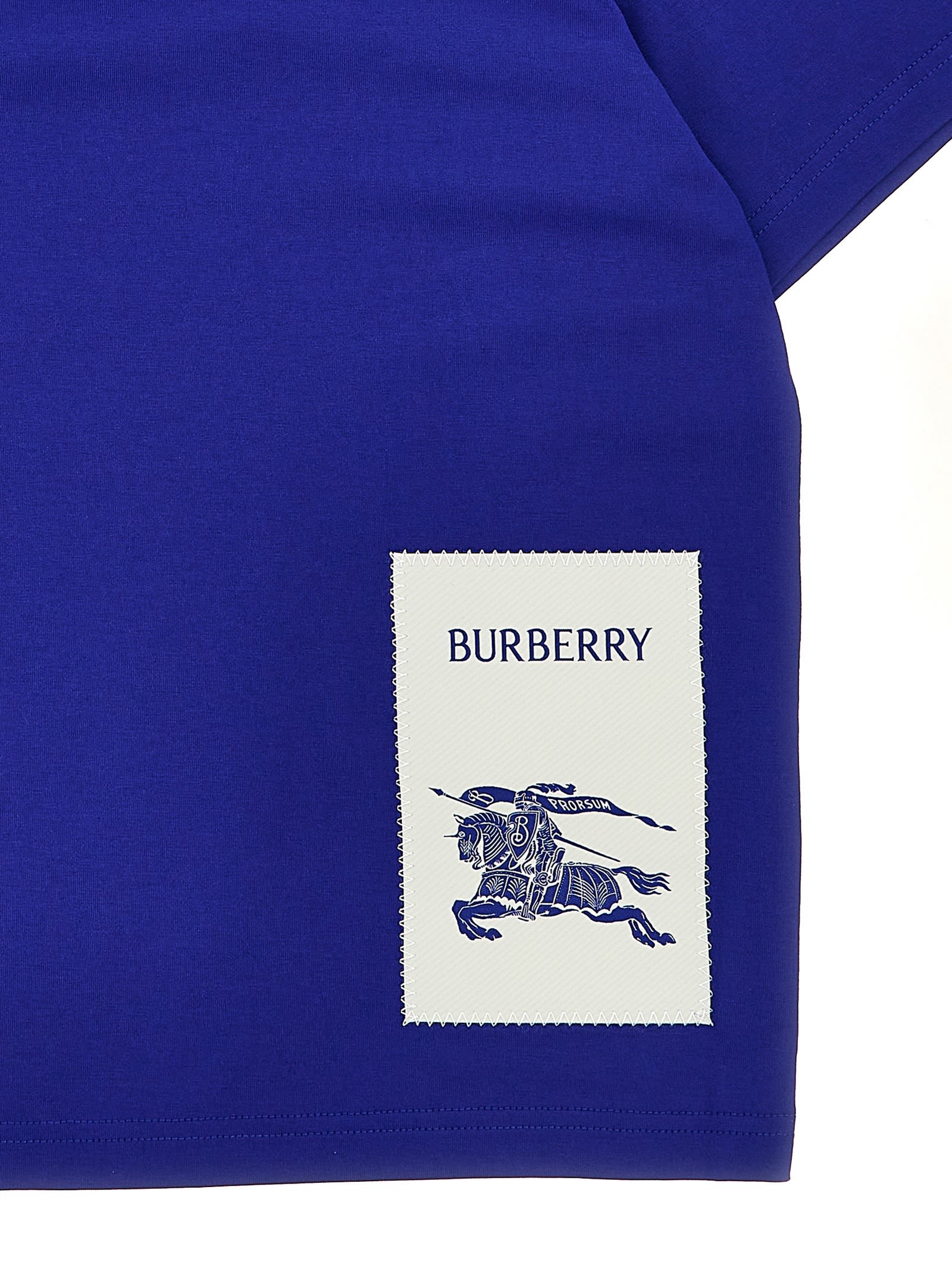 Shop Burberry Cedar T-shirt In Blue