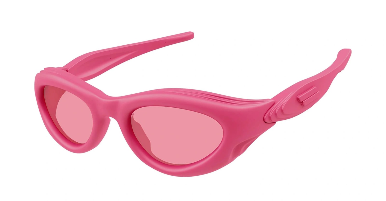 Shop Bottega Veneta Bv1162s-001 - Pink Sunglasses