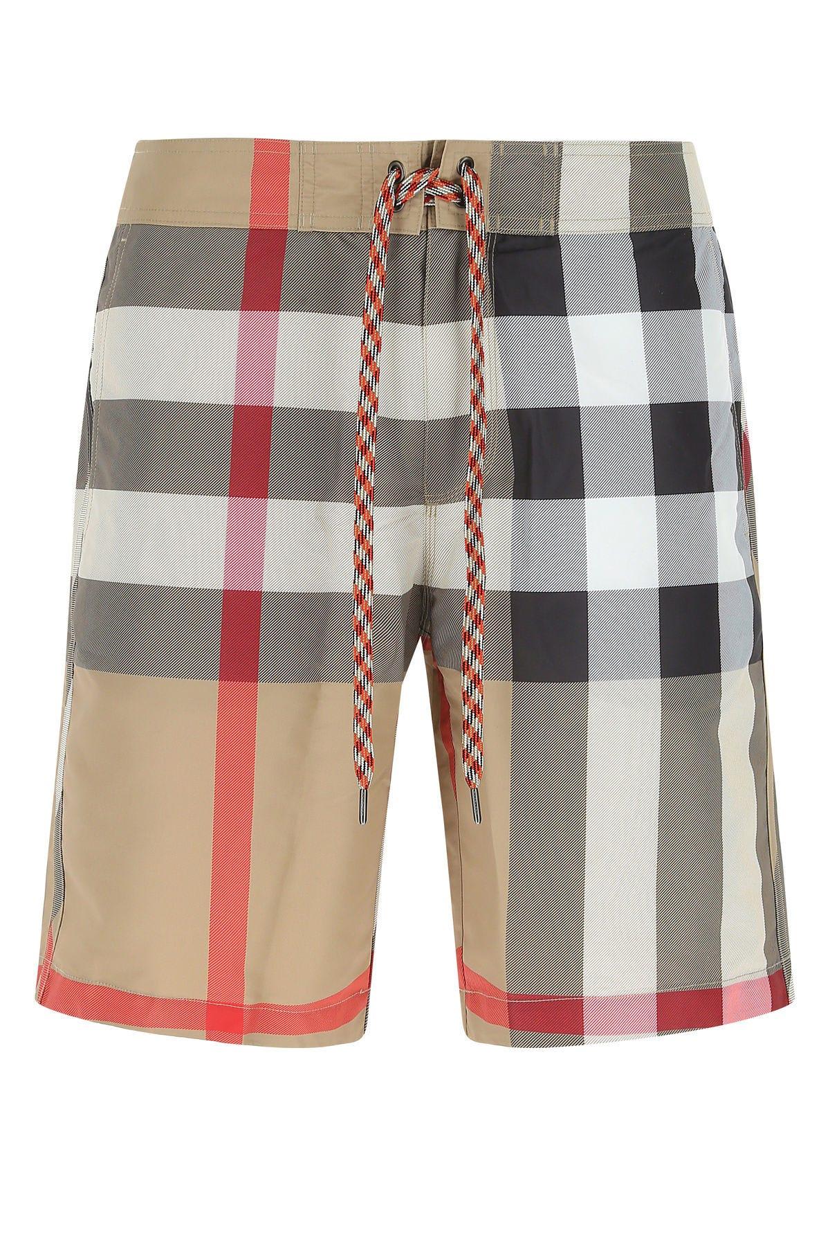Burberry Printed Polyester Swimming Shorts