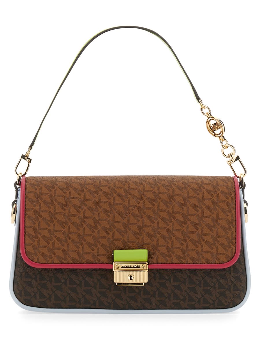 Shop Michael Kors Bag With Logo In Multicolour