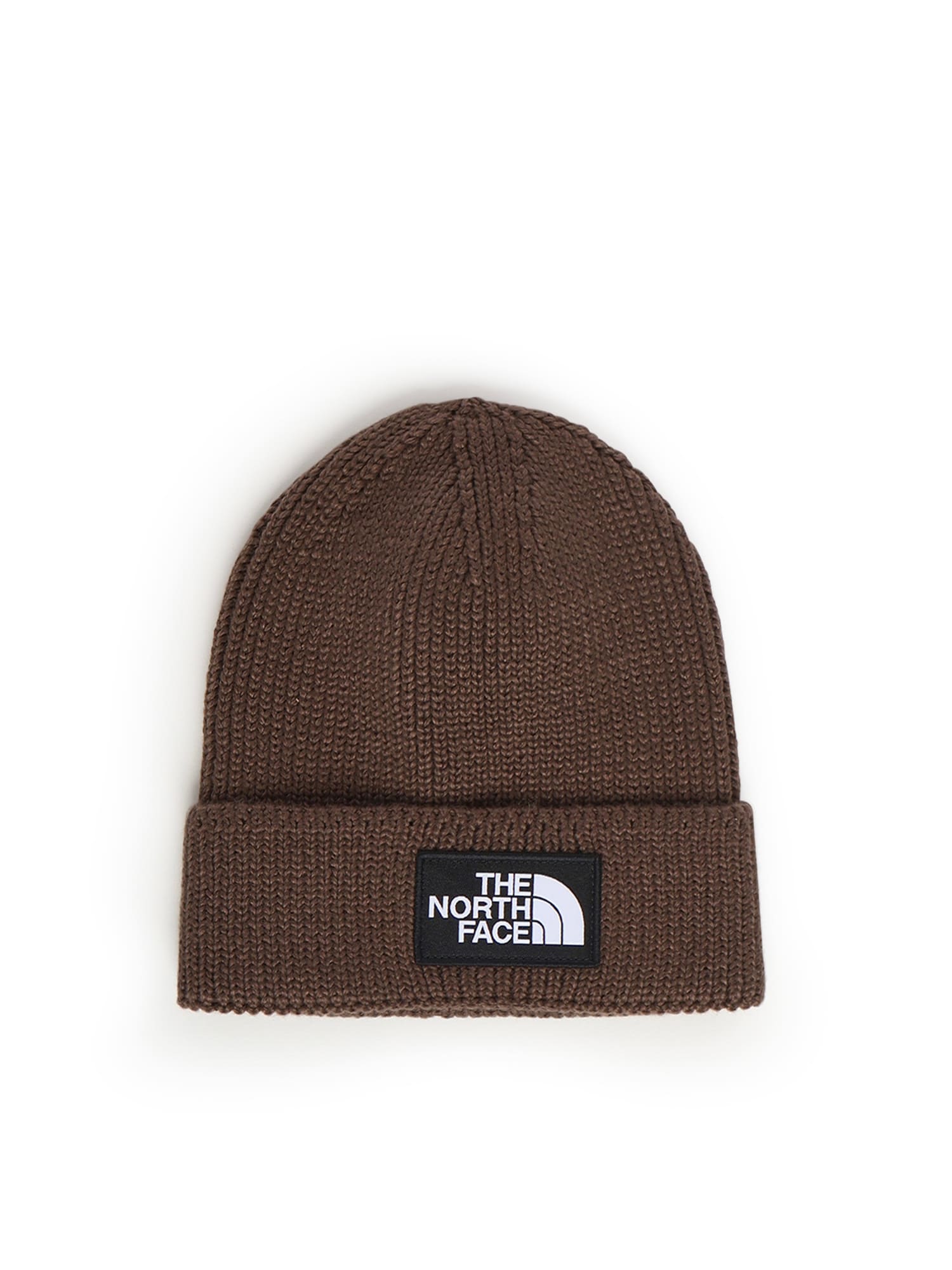The North Face Logo Cap In Brown