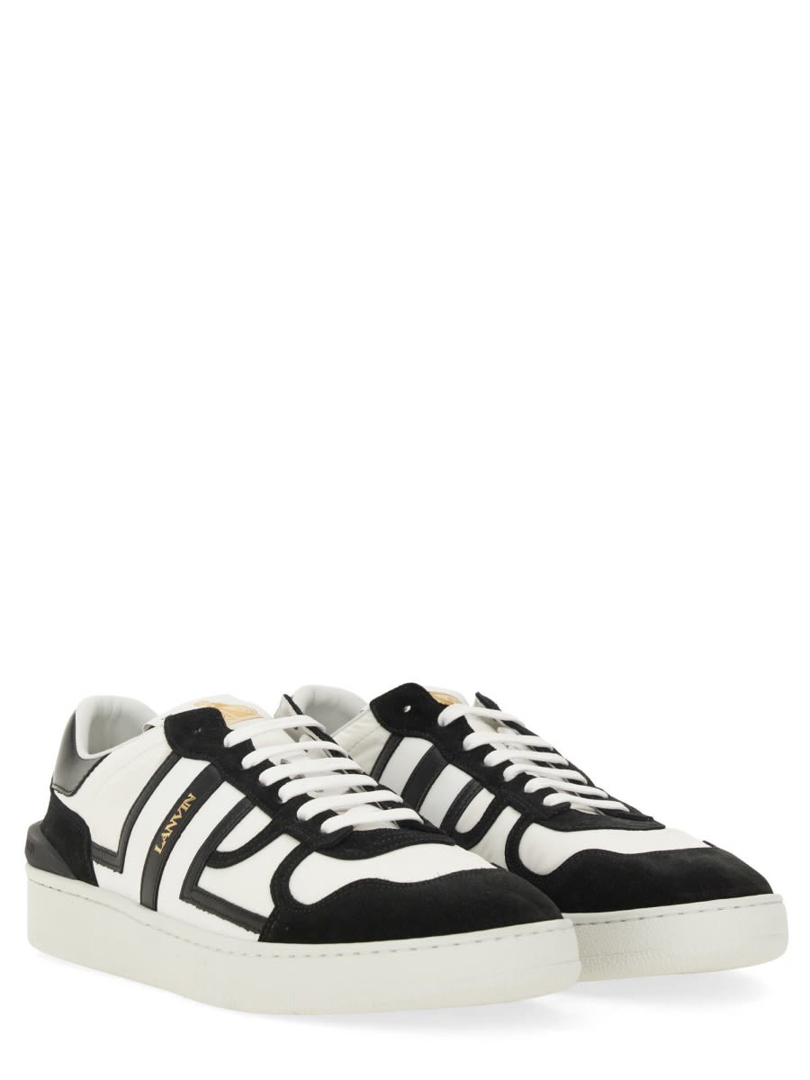 Shop Lanvin Sneaker Clay In White