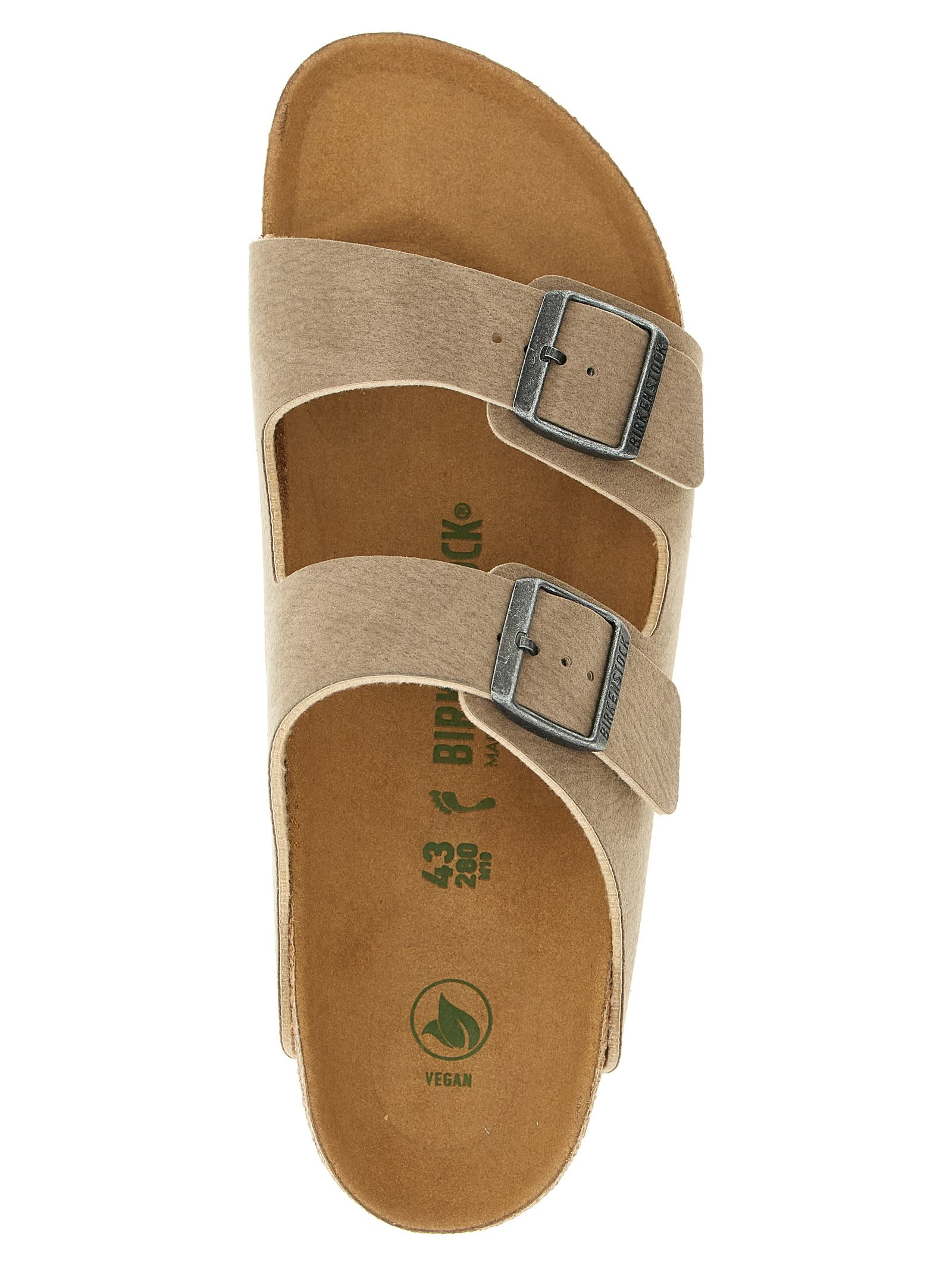 Birkenstock Arizona Bs - Vegan Sandals In Gray