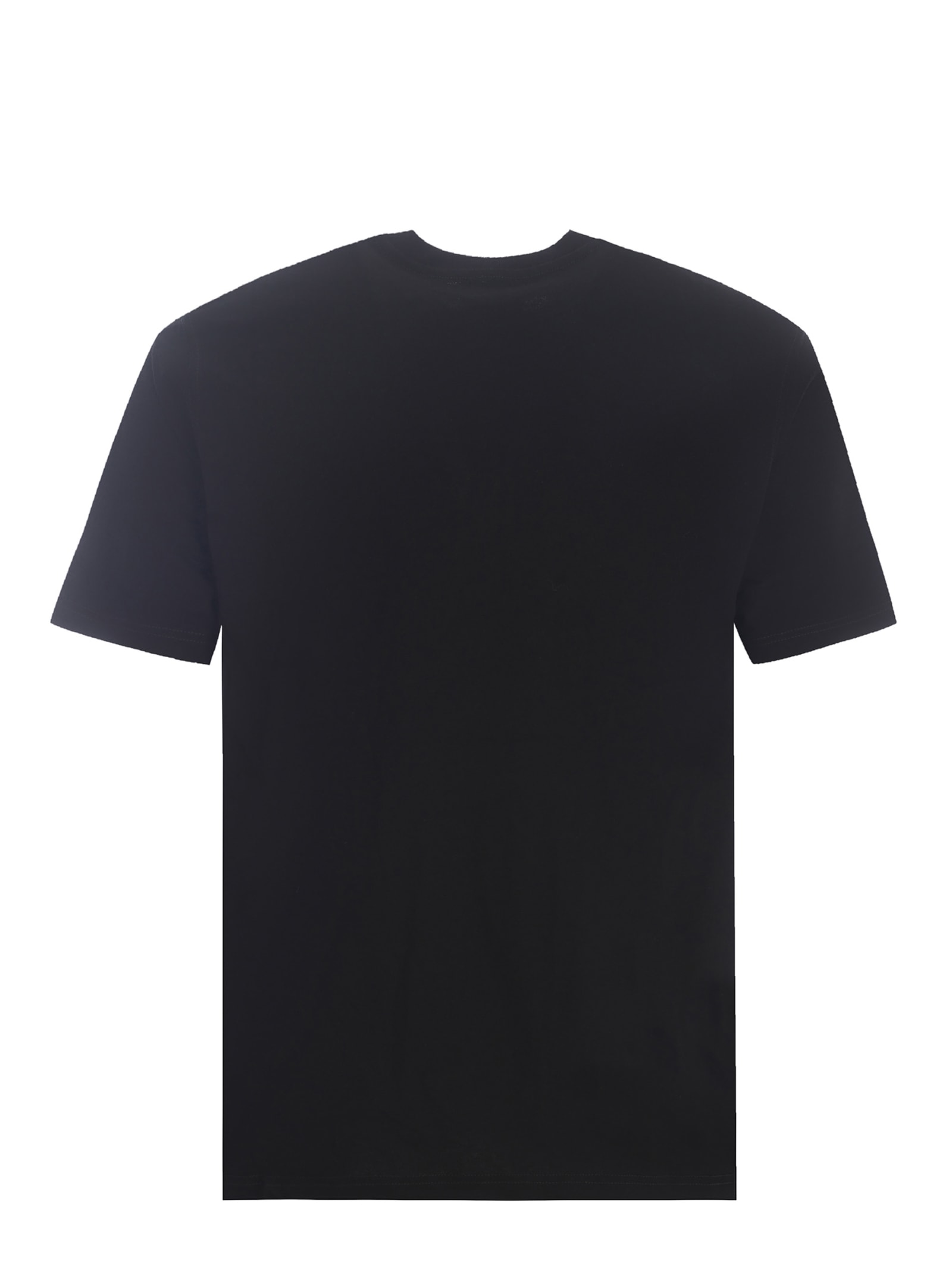 Shop Diesel T-shirt  T-boxt Made Of Cotton Jersey In Nero