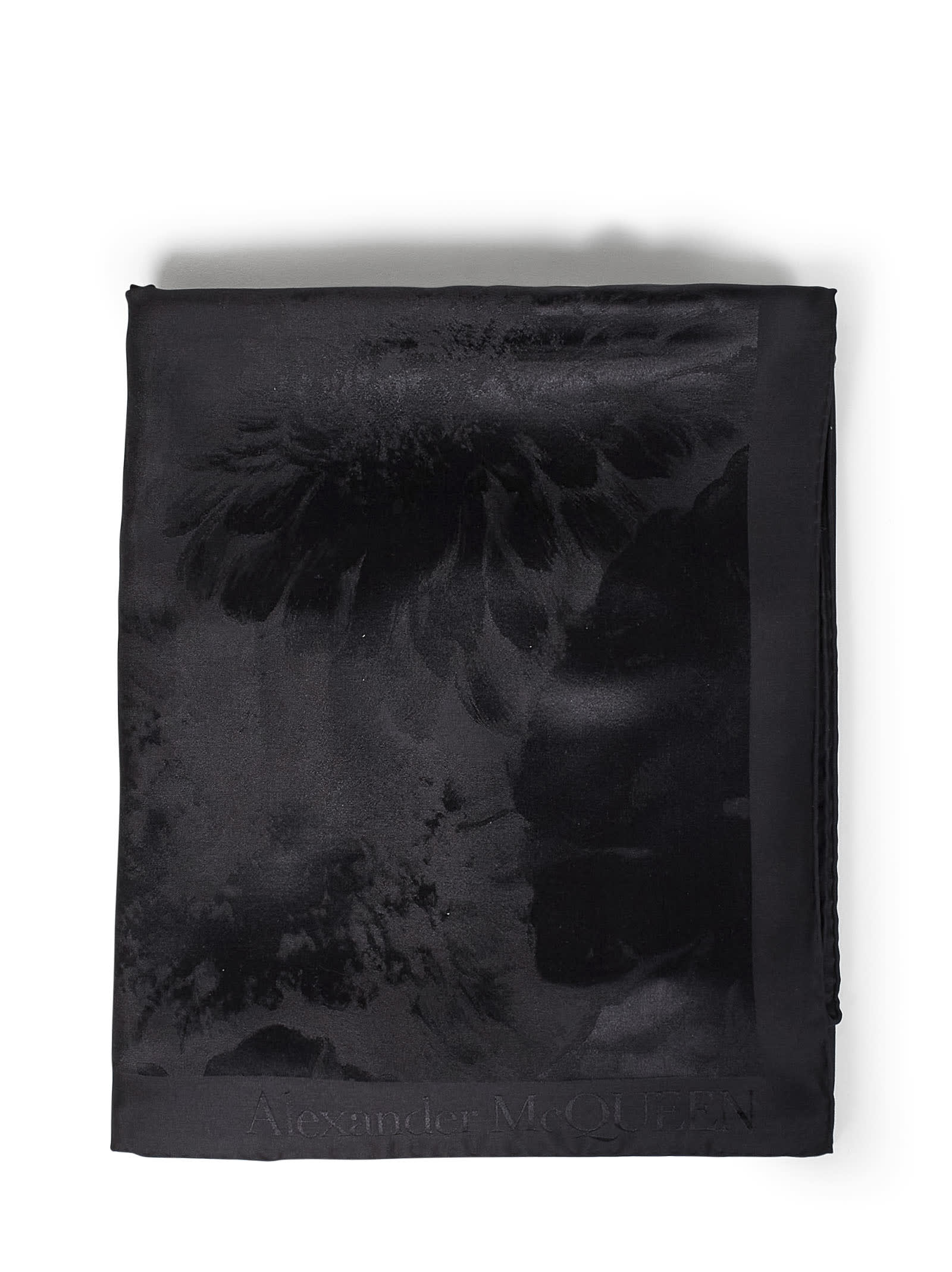 ALEXANDER MCQUEEN CHIAROSCURO SCARF