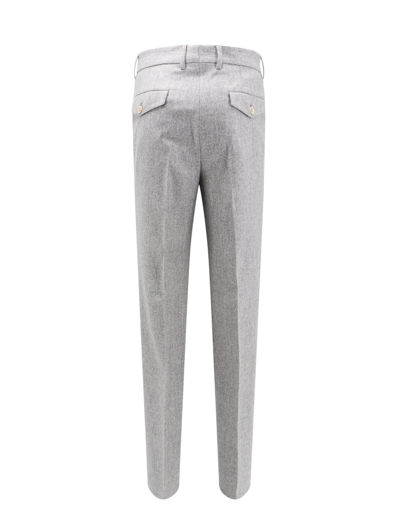 Shop Brunello Cucinelli Trouser In Grey