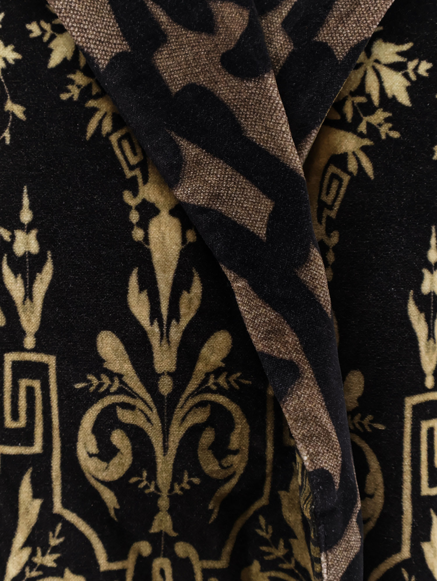 Pierre-louis Mascia Jacquard Cotton Coat In Multi
