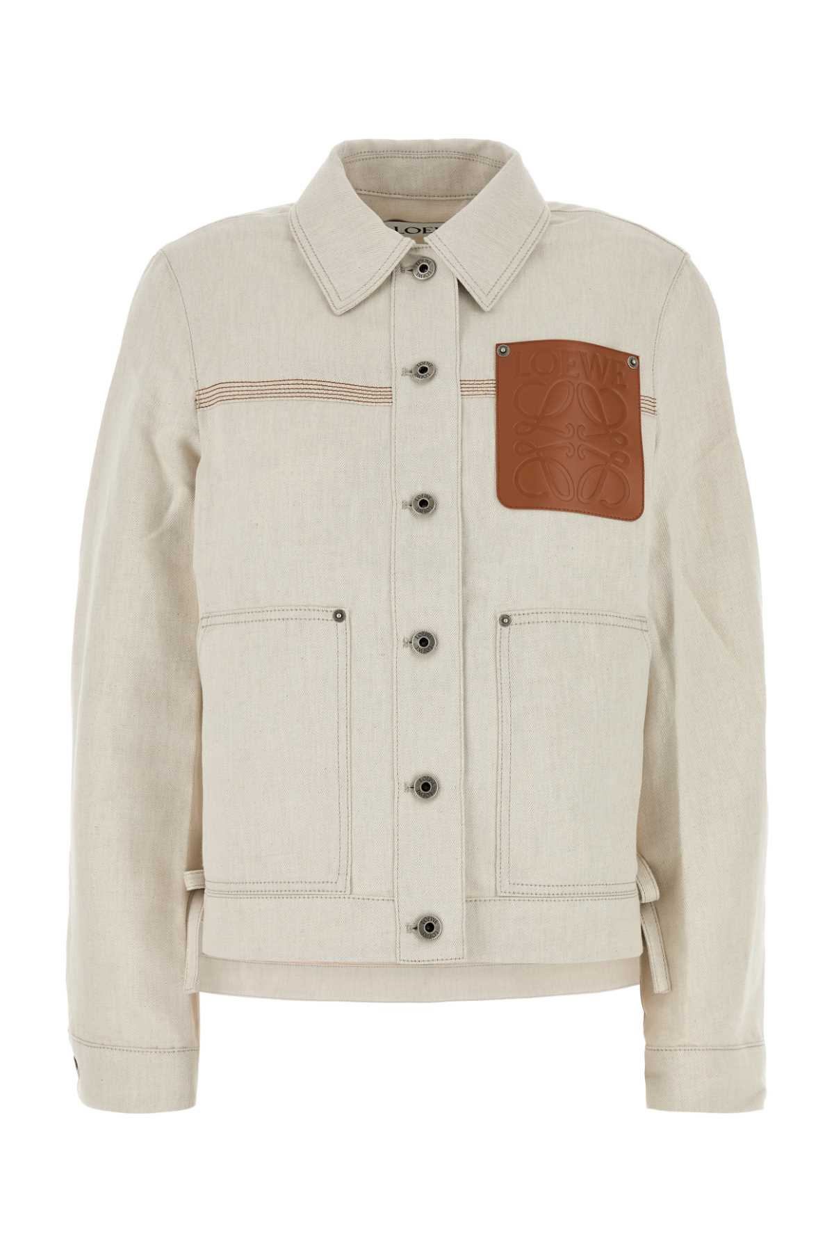 Loewe Sand Cotton Blend Jacket