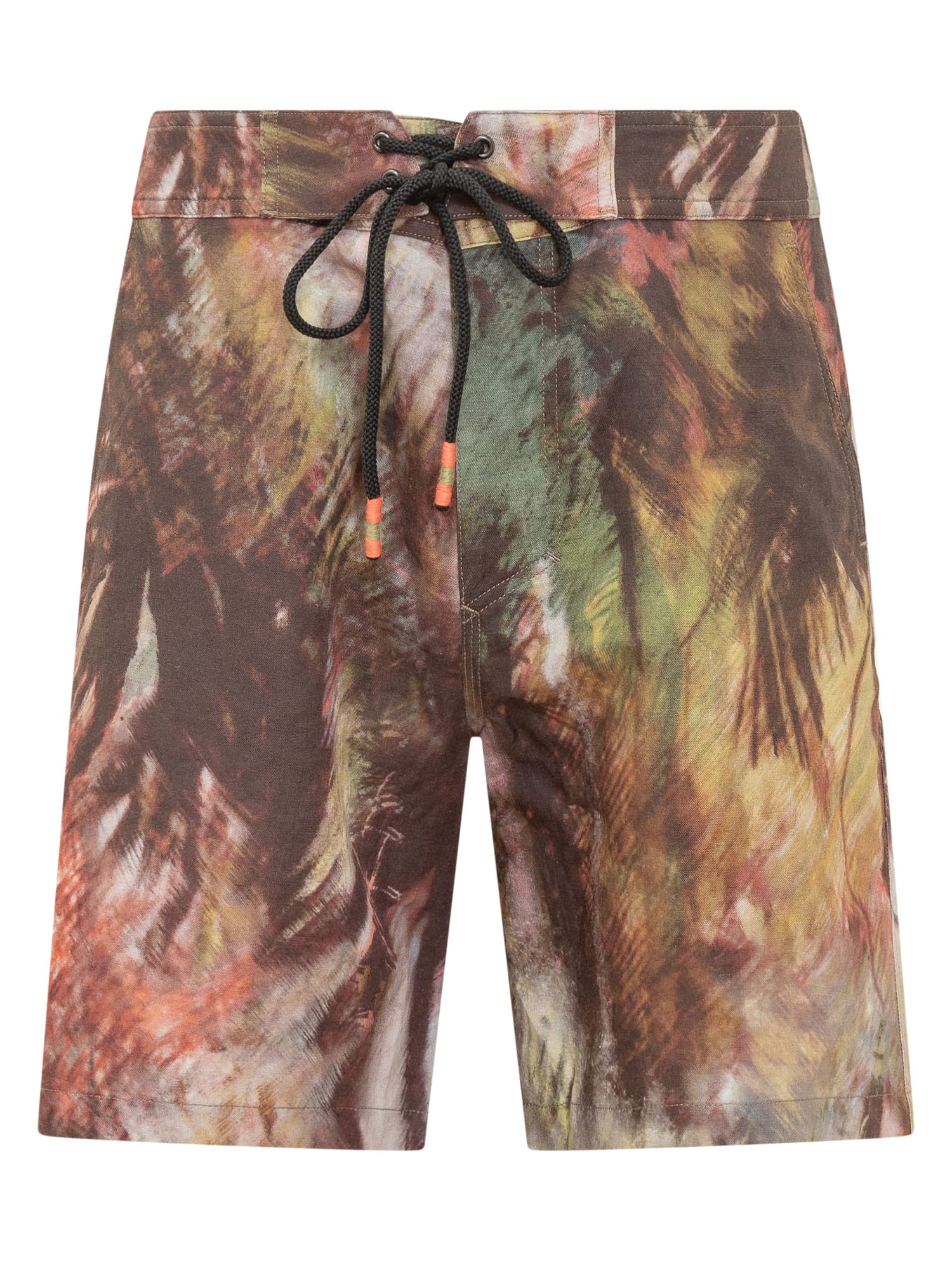 Shop Alanui Shorts In Tropical M