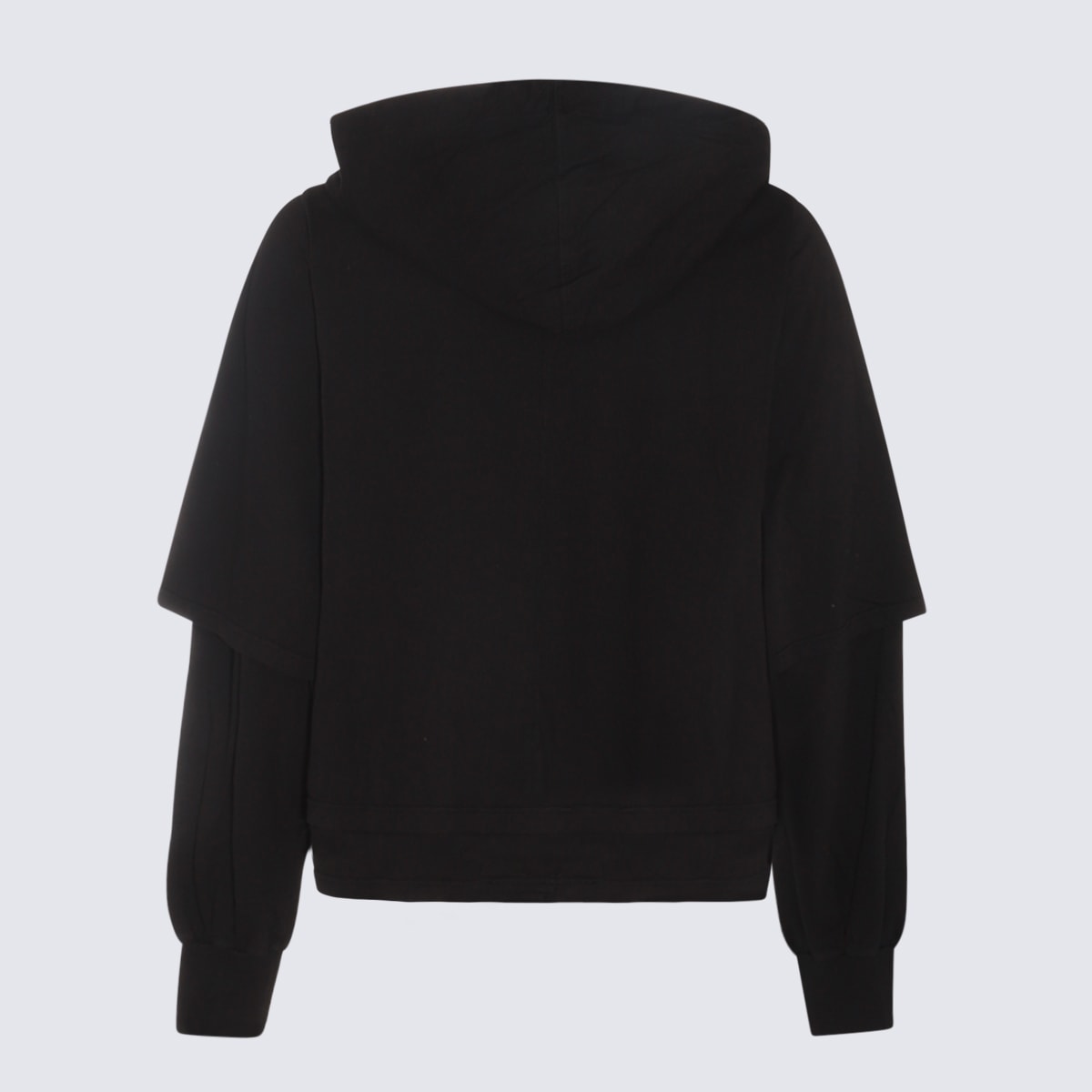 Shop Drkshdw Black Cotton Sweatshirt