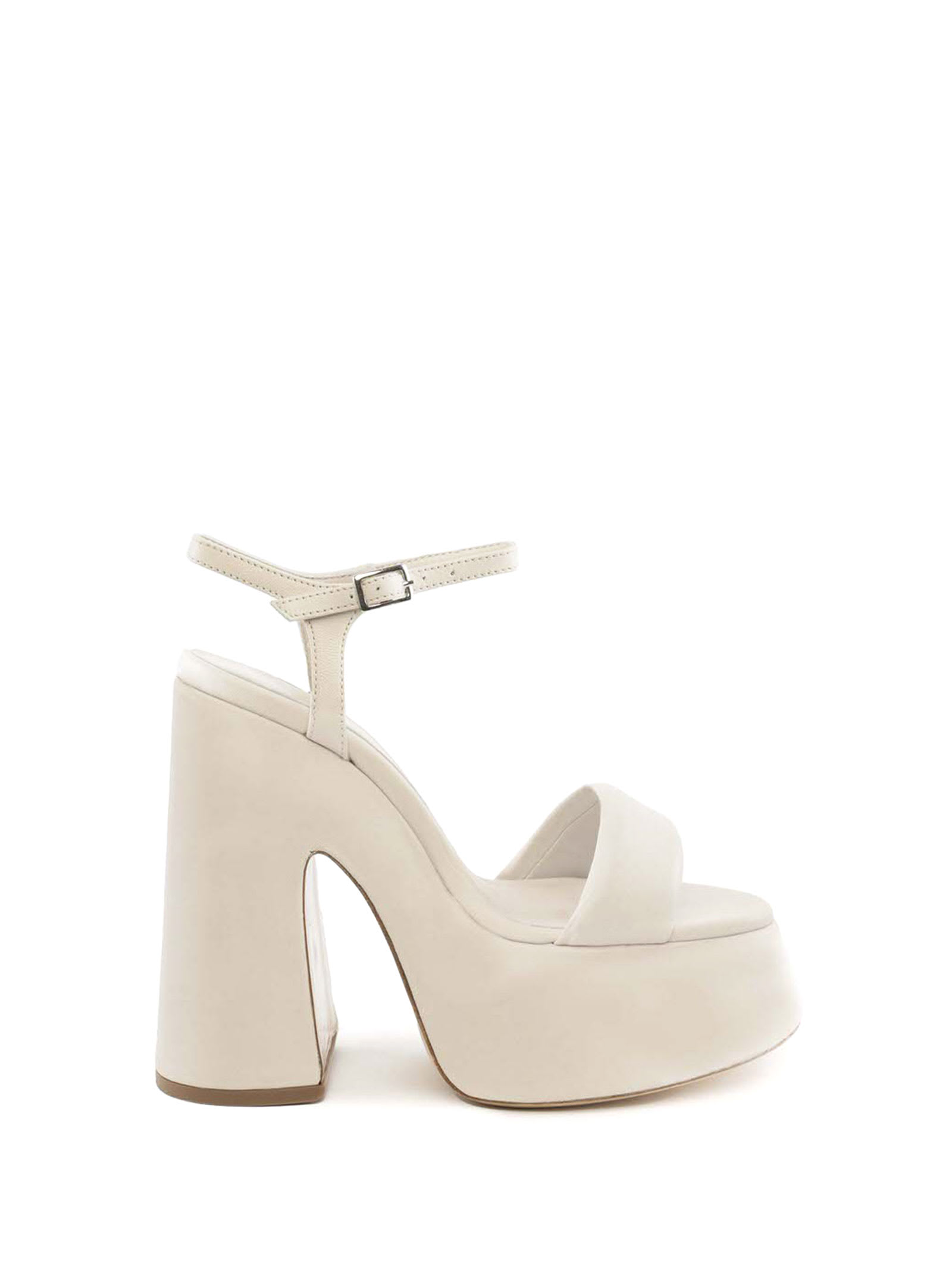 VIC MATIE SANDAL WITH STRAP AND PLATEAU