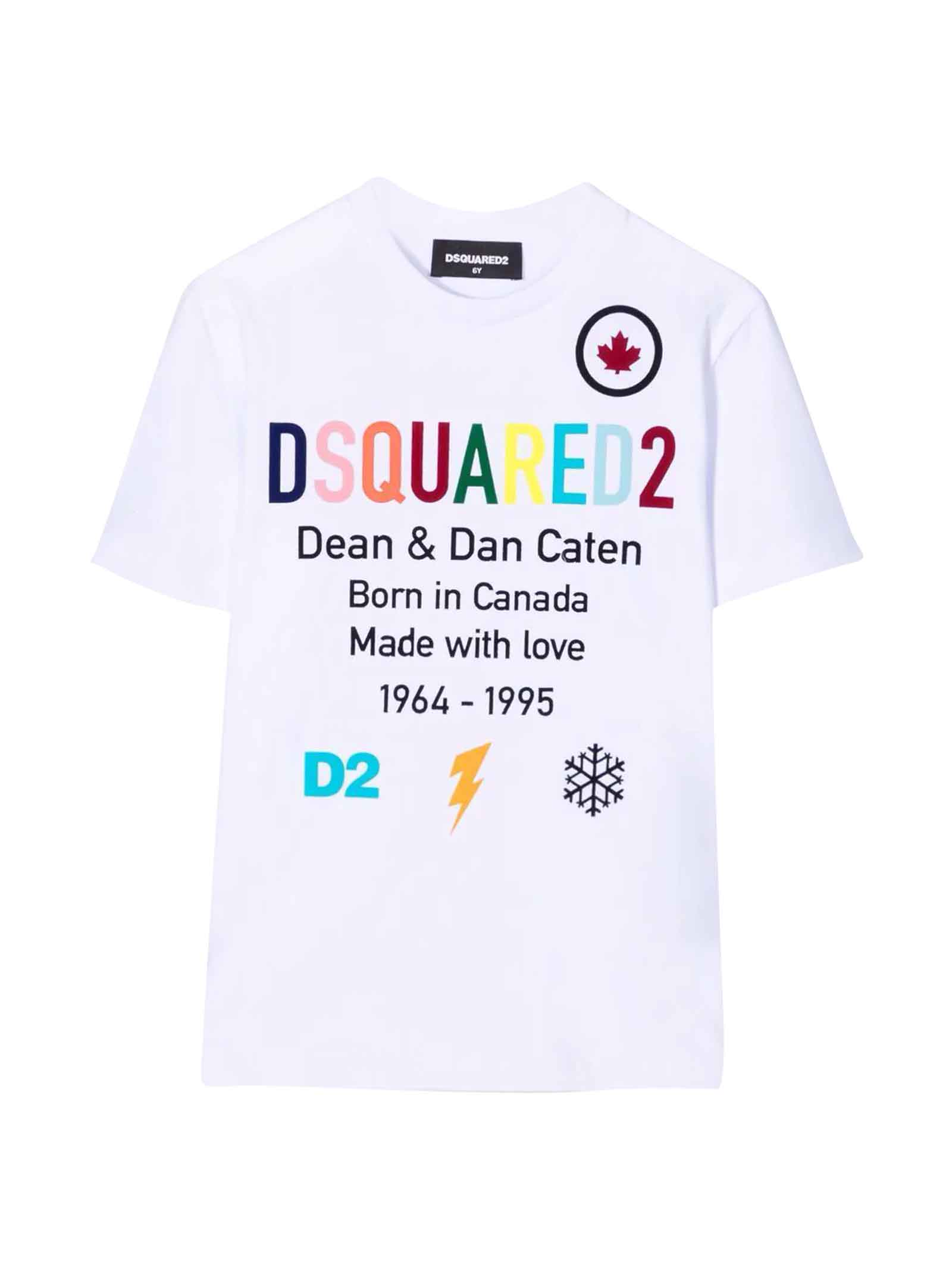 Dsquared2 Teen White T-shirt