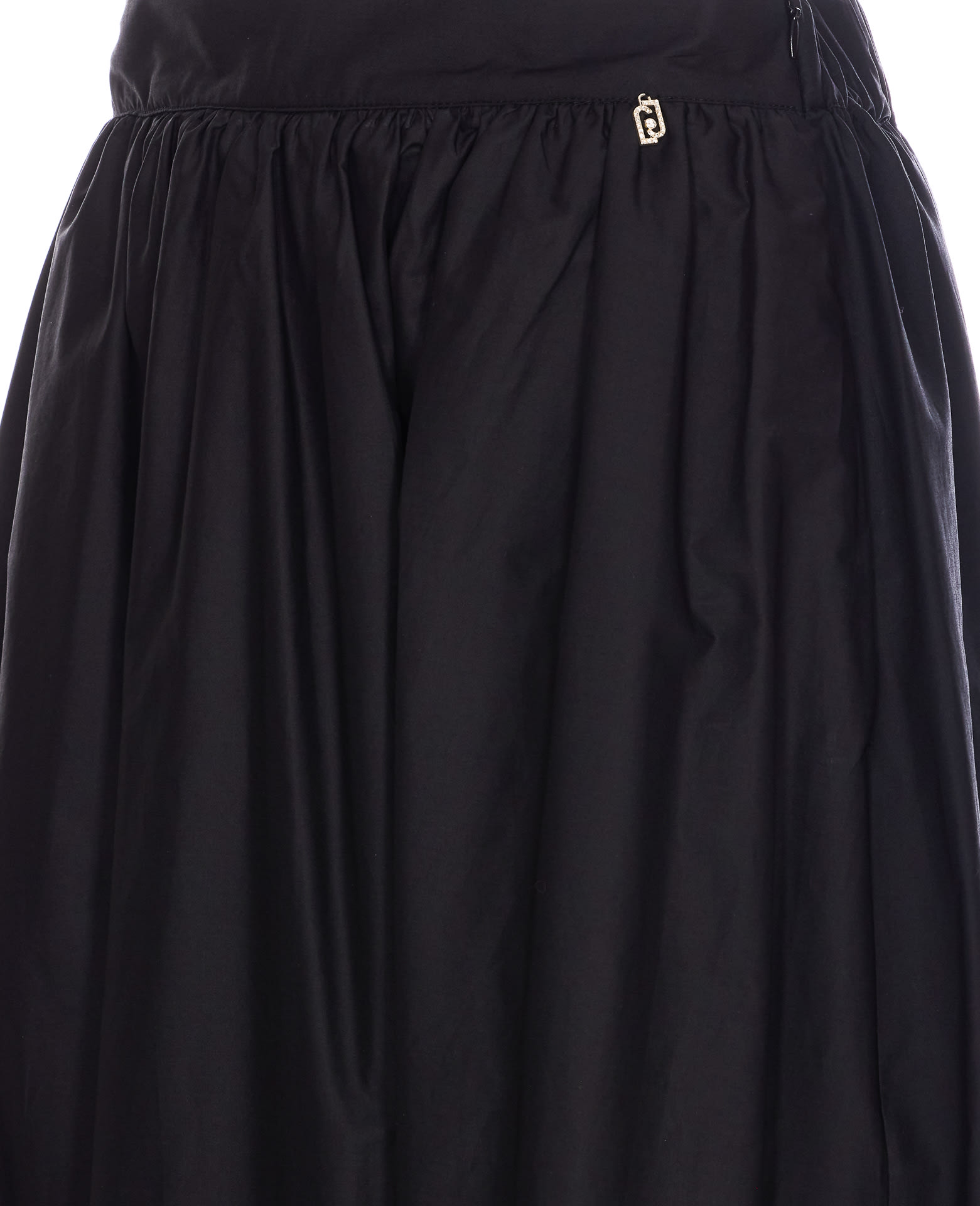 Liu •jo Cotton Skirt With Embroidery Liu-jo